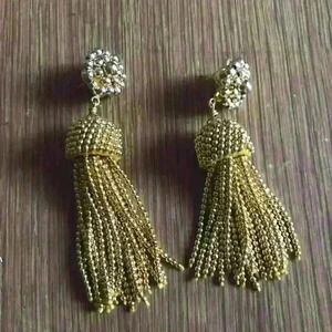 Lisi Lerch gold tassel earrings